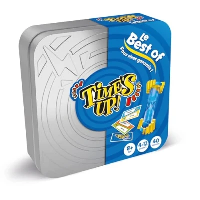Imagen de ASMODEE Time&#039;s UP! Le Best of Juego de Mesa Ambiente para niños a Partir 8 años Rires &amp; Friendship Des Editions Party Family 4 12 Jugadores 40 Min En francés Descanso