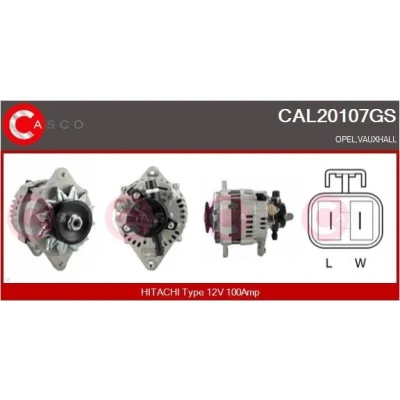 Imagen de CASCO CAL10470GS Alternador 12V 220A MERCEDES BENZ: Clase ML, S Sedán, E Sedán