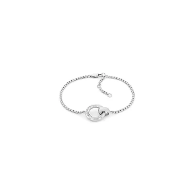 Imagen de Tommy Hilfiger Circles Pulsera silvercoloured, Mujer, Talla: One Size, Silver coloured