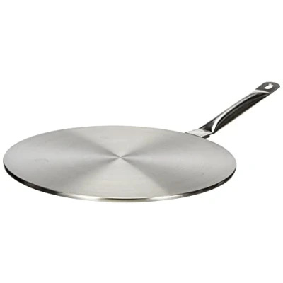 Imagen de Ibili Adaptador INDUCCION VITROC 28 CMS, Stainless Steel, Plata