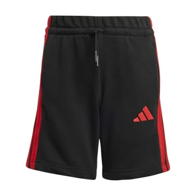 Imagen de adidas Unisex niños Essentials Shorts, Black/Pure Ruby, 3 4 Years