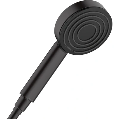 Imagen de hansgrohe Pulsify S Ducha de mano 105 1 tipo chorro Green, negro mate, 24121670
