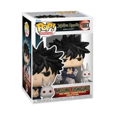 Imagen de Funko Pop!&amp;Buddy: JJK Megumi Fushiguro (Rabbit) Jujutsu Kaisen Figura de Vinilo Coleccionable Idea Regalo Mercancia Oficial Juguetes para Niños y Adultos Anime Fans