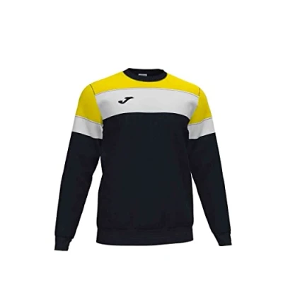 Imagen de Joma Crew IV Sudaderas, Hombre, Negro Amarillo, 2XS