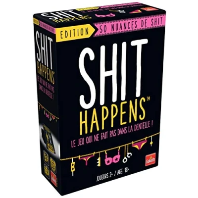 Imagen de Goliath Group Shit Happens 50 Sombras. Un juego de cartas sin tabúes, color negro (76545)