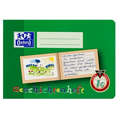 Imagen de Hamelin Paperbrands Oxford 311501613 Lote de 10 cuadernos para escribir (DIN A5 horizontal, 16 hojas)