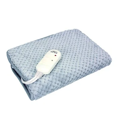 Imagen de ADLER AD 7415 Almohadilla Térmica Eléctrica para Cervicales, Cuello, Espalda, Lumbar, Manta 33 x 45cm, Mando con 2 Niveles Temperatura, Lavable, 80W