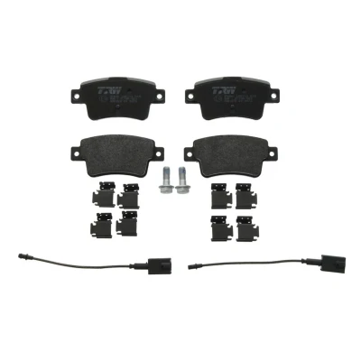 Imagen de TRW GDB1872 Juego de pastillas freno con contacto avisador desgaste tornillos pinza accesorios FIAT: Grande Punto Hatchback