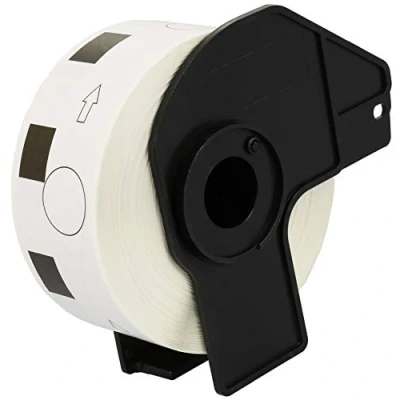 Imagen de DK11218 24mm x Etiquetas (1000 por Rollo) compatible con Brother P Touch QL 500 550 560 570 700 710W 720NW 800 810W 820NWB 1050 1060N 1100 1110NWB