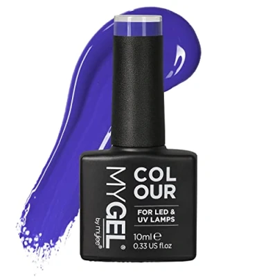 Imagen de MYLEE Esmalte de Uñas en Gel Semipermanente 10 ml [Spill The Blues ] UV/LED Nail Art Manicure Pedicure para Uso Profesional y Doméstico Larga Duración Fácil Aplicar