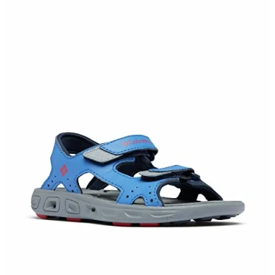 Imagen de Columbia Childrens Techsun Vent Sandalias De Senderismo Y Trekking para Unisex niños, Azul (Stormy Blue x Mountain Red), 29 EU