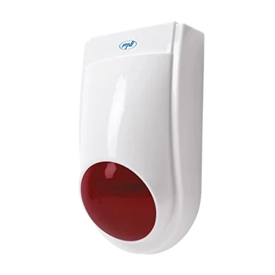 Imagen de Sirena exterior inalámbrica PNI SafeHouse HS007 con batería para sistemas de alarma inalámbricos