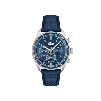 Imagen de Lacoste Reloj Cronógrafo de Cuarzo para Hombre Colección Boston Collection con Correa en Piel 2011344