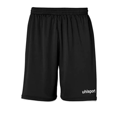 Imagen de Uhlsport Club Shorts De Fútbol para Hombre, Negro/Blanco, S