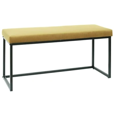 Imagen de HOME DECO FACTORY BANCO 100x39 H.49 CM MOSTAZA