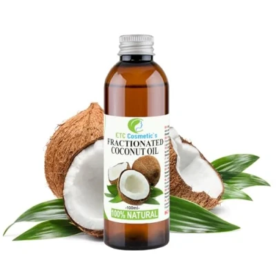 Imagen de Aceite de Coco Fraccionado Natural (Natural Fractionated Coconut Oil) 100ml Puro, 100%