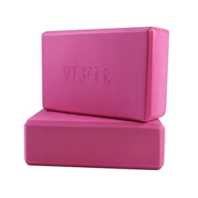 Imagen de VLFit Juego de 2 Espuma EVA Bloques Yoga (ROSADO)