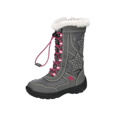 Imagen de Lico Cathrin, Botas de Nieve Niñas, Gris (Grau/Pink Grau/Pink), 29 EU