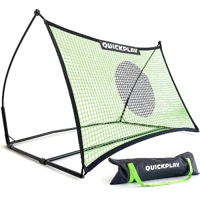 Imagen de QUICKPLAY Spot Target TEKKERS Soccer Rebounder Perfecto para entrenamiento de fútbol en equipo o solitario 5 x 3 pies