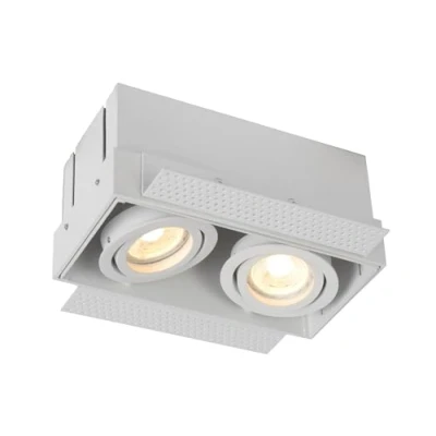 Imagen de Lucide Foco Trimless, 2 luces, blanco