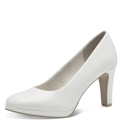 Imagen de MARCO TOZZI 2 22412 41, Zapatos de Tacón para Mujer, Patente Blanca, 40 EU