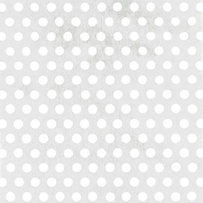 Imagen de Gah alberts 466961 lamiera forata perforazione rotonda alluminio, anodizzato argento 200 x 1000 0,8 mm