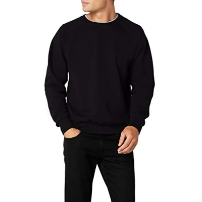 Imagen de Fruit Of The Loom 62 216 0, Sudadera Para Hombre, Negro (Black), XX Large