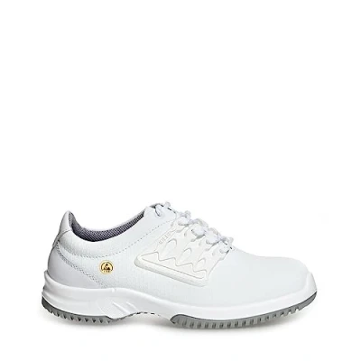 Imagen de Abeba 31760 45 Uni6 Zapatillas de Seguridad (ESD, Talla 45), Color Blanco