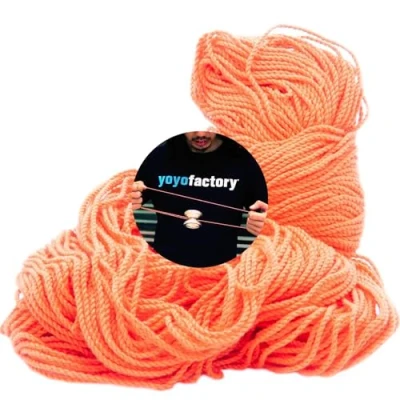 Imagen de 100 Yo Cuerda de Repuesto YoyoFactory Naranja (100% Poliéster, Piezas, Se Adapta a Todos Los Yoyos)