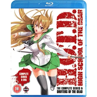 Imagen de High School of the Dead: Complete Series (Drifters Dead Edition) (Blu ray + DVD) [Reino Unido] [Blu ray]
