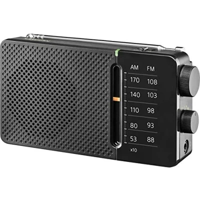 Imagen de Radio portátil Sangean SSR36B, FM/AM, LED, Sintonizador DSP, 520 1710 kHz, Altavoz incorporado, Negro