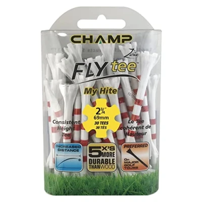 Imagen de Champ My Hite Tees de Golf, tamaño mm, Color Rojo