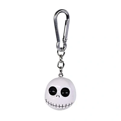 Imagen de Pyramid International Llavero 3D de Nightmare Before Christmas head, color blanco, talla única (RKR39132)