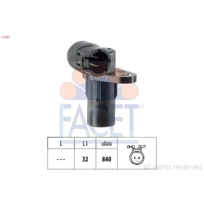 Imagen de FACET 9.0291 Sensor de Cigueñal Made in Italy OE Equivalent RENAULT: ESPACE 4, MEGANE 2, 2 Stufenheck, OPEL: Vivaro A Furgón, Combi