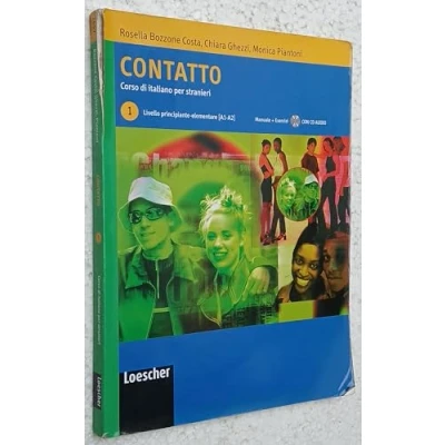 Imagen de Contatto 1: Corso Di Italiano Per Stranieri (livello Principiante ele