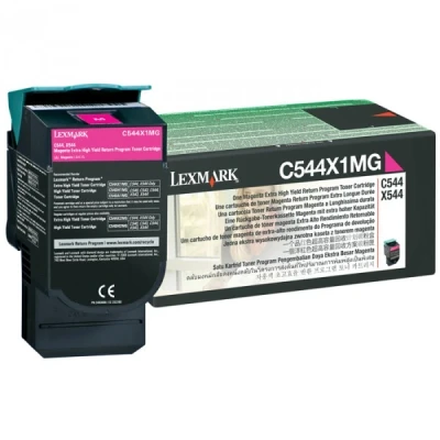 Imagen de Tóner Magenta Lexmark C544x1mg Retornable (4000 Pag)