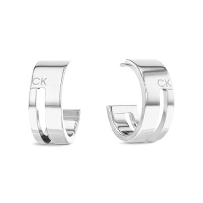 Imagen de Calvin Klein Geometric Essentials Pendientes silvercoloured, Mujer, Talla: One Size, Silver coloured