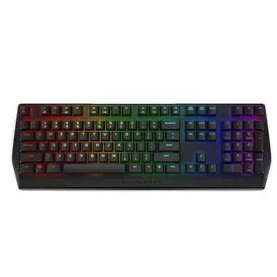 Imagen de Dell Teclado para juegos mecánico RGB Alienware, AW410K, estadounidense internacional (QWERTY)