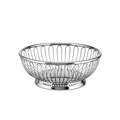 Imagen de Alessi 826/15 Pieza Central de Diseño en Alambre, Acero Inoxidable 18/10, Pulido