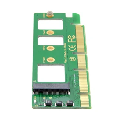 Imagen de Cablecc NGFF M Key NVME AHCI SSD a PCI E 3.0 16x x4 Adaptador para XP941 SM951 PM951 A110 m6e 960 EVO