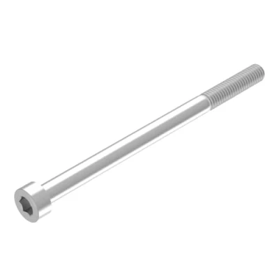Imagen de Tornillo cilíndrico SECCARO M8 x 120 mm, acero inoxidable V2A VA A2, DIN 912 / ISO 4762, casquillo hexagonal, rosca parcial, 20 piezas