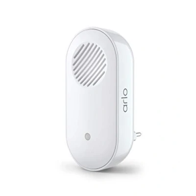 Imagen de Arlo Chime 2 Para Videoportero Inteligente Exterior, Notificaciones De Audio, Sirena Integrada, Sonido Personalizable, Conexión WiFi Directa, Timbre, Interior, Blanco, Accesorio Certificado
