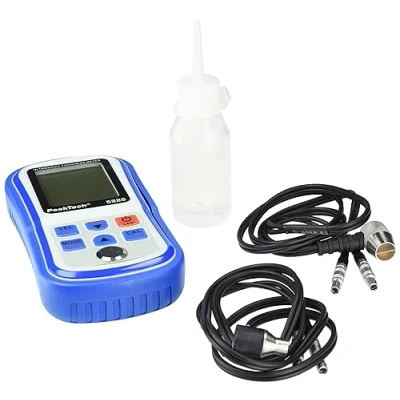 Imagen de PeakTech P 5225 ultrasónico grosores Medidor para el grosor de medición, Oro/Plata
