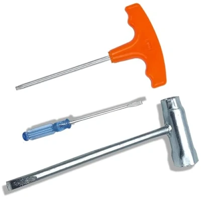 Imagen de Hippotech Juego de Herramientas Motosierra Tuerca Barra Llave Carburador Destornillador T27 Driver para Stihl