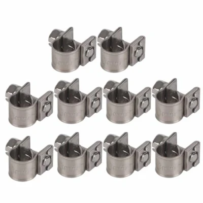 Imagen de Abrazadera de perno en T 6 20 mm tubo acero inoxidable 304 manguera resistente (paquete 10)(6 8Mm)