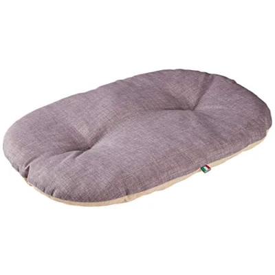 Imagen de Kerbl 80353 Cojín Cama para Perro Loneta, Color marrón y Gris