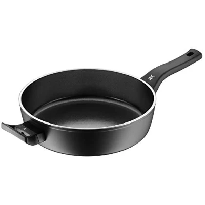 Imagen de WMF CeraDur Plus Sartén Honda, Aluminio, Negro, 28 cm