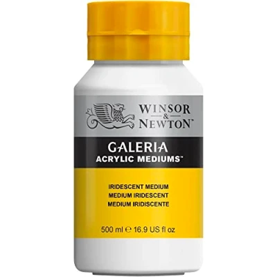Imagen de Winsor &amp; Newton Acrílico Medio, Irisierendes Medium, 500 ml (Paquete de 1),