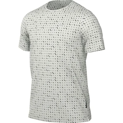 Imagen de Nike Performance Breathe Miler TOP Camiseta deportiva, Hombre, Talla: Large, Summit white/reflective silver