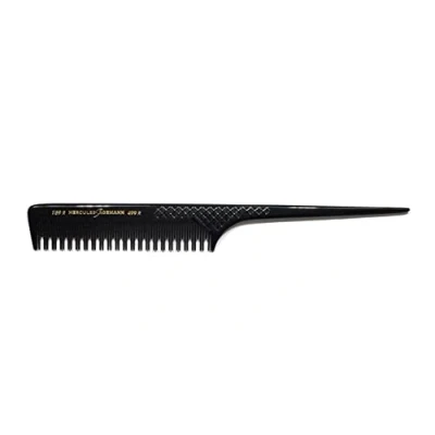 Imagen de Hercules Sägemann 189 R 499 Peine de goma natural profesional 8 pulgadas para el pelo con dientes cambiantes 2/1 Toupier Grip Back (189R)